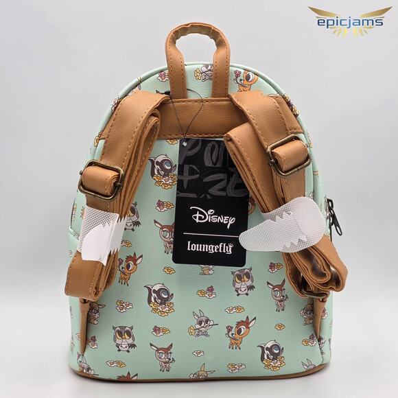 Loungefly Disney Bambi Chibi Friends Mini Backpack Bag New - Picture 5 of 5